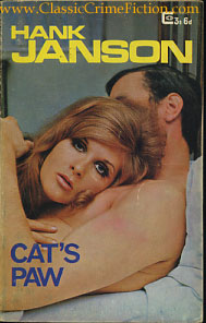 Hank Janson Cat's Paw